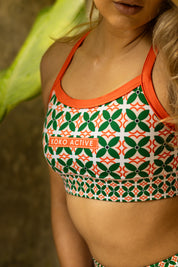 MATCH POINT Racer Back Sports Bra