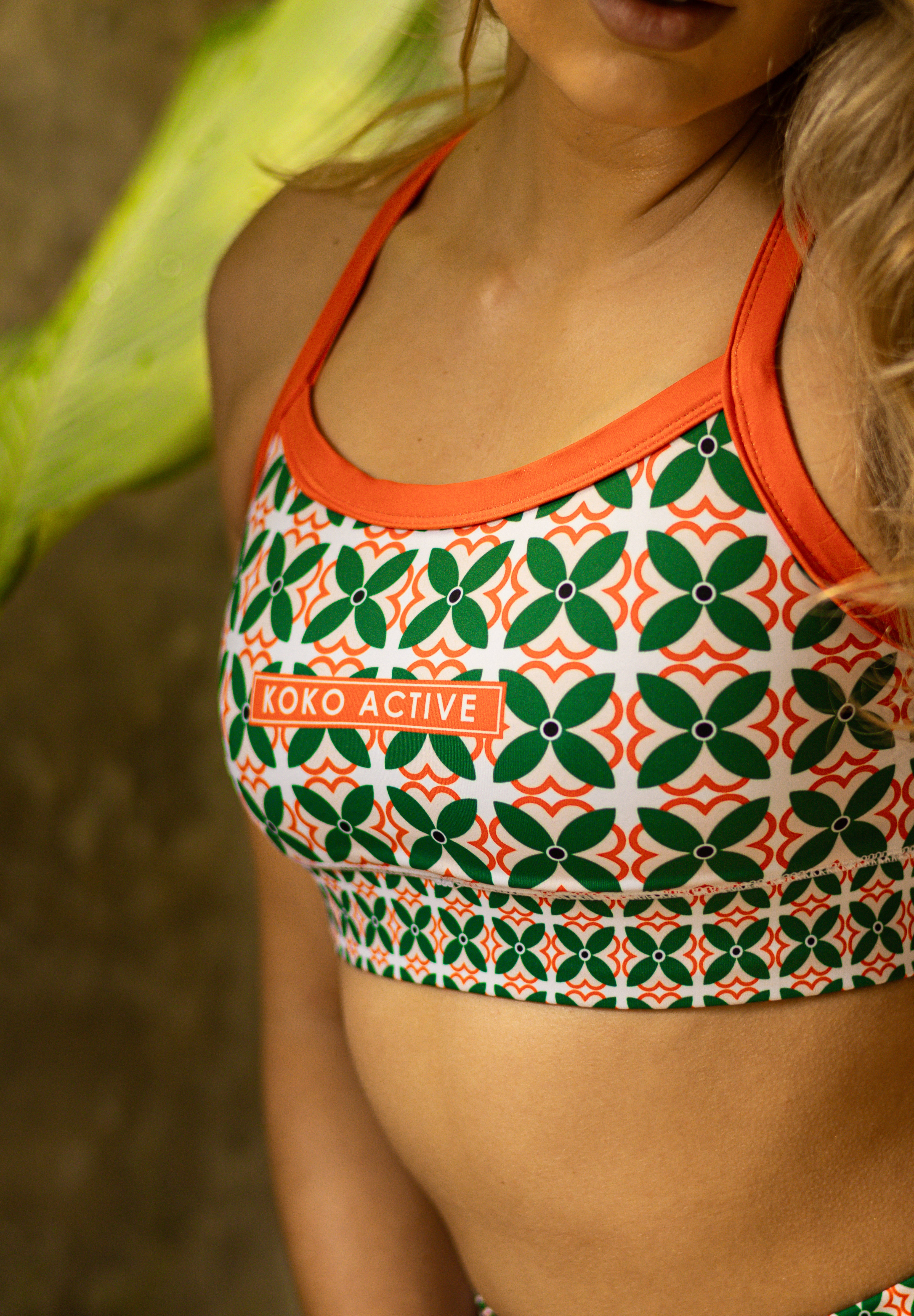 MATCH POINT Racer Back Sports Bra