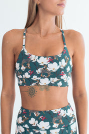 Safari Bliss Racer Back Sports Bra - Koko Active SA