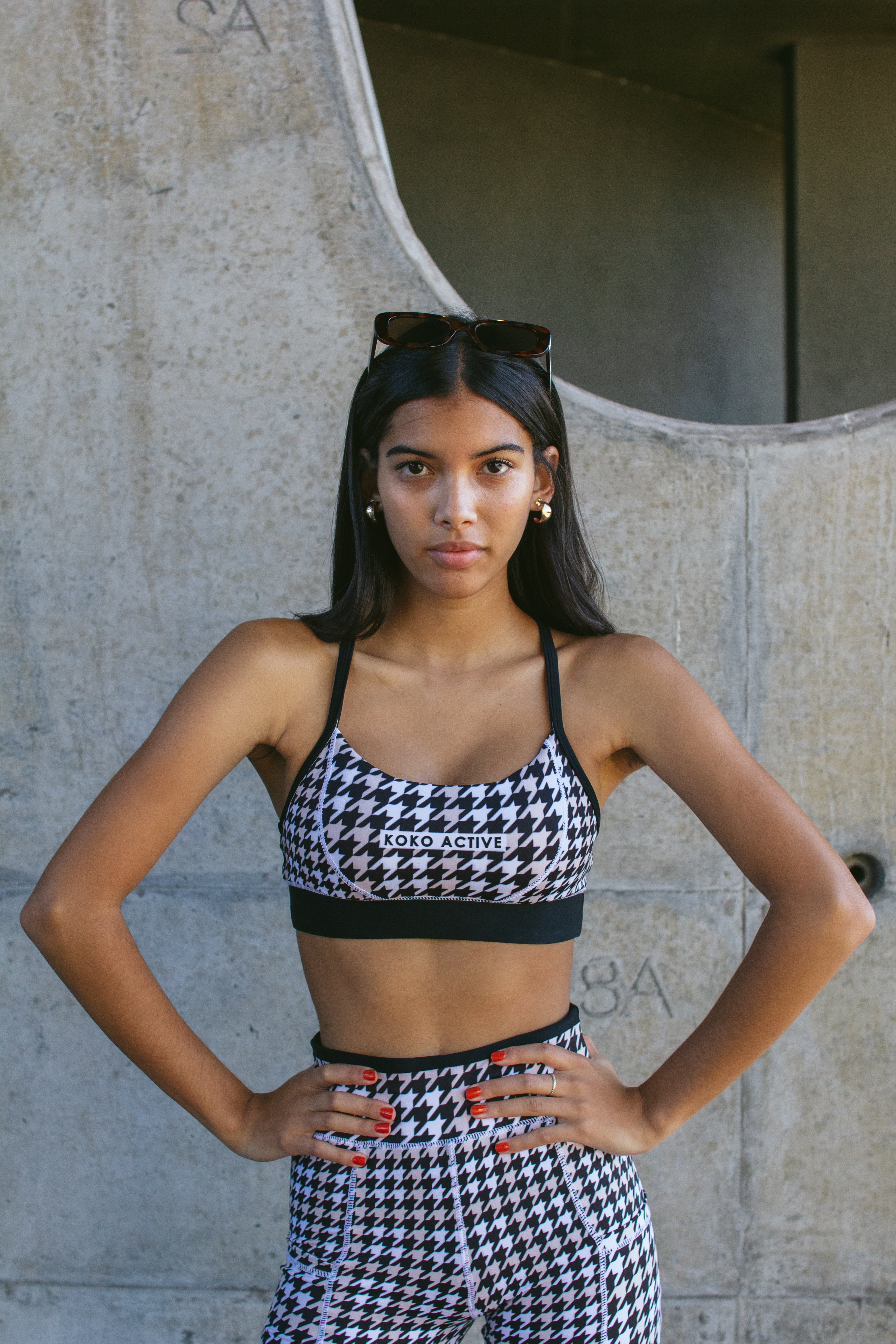 KICKSTART Racer Back Sports Bra - Koko Active SA