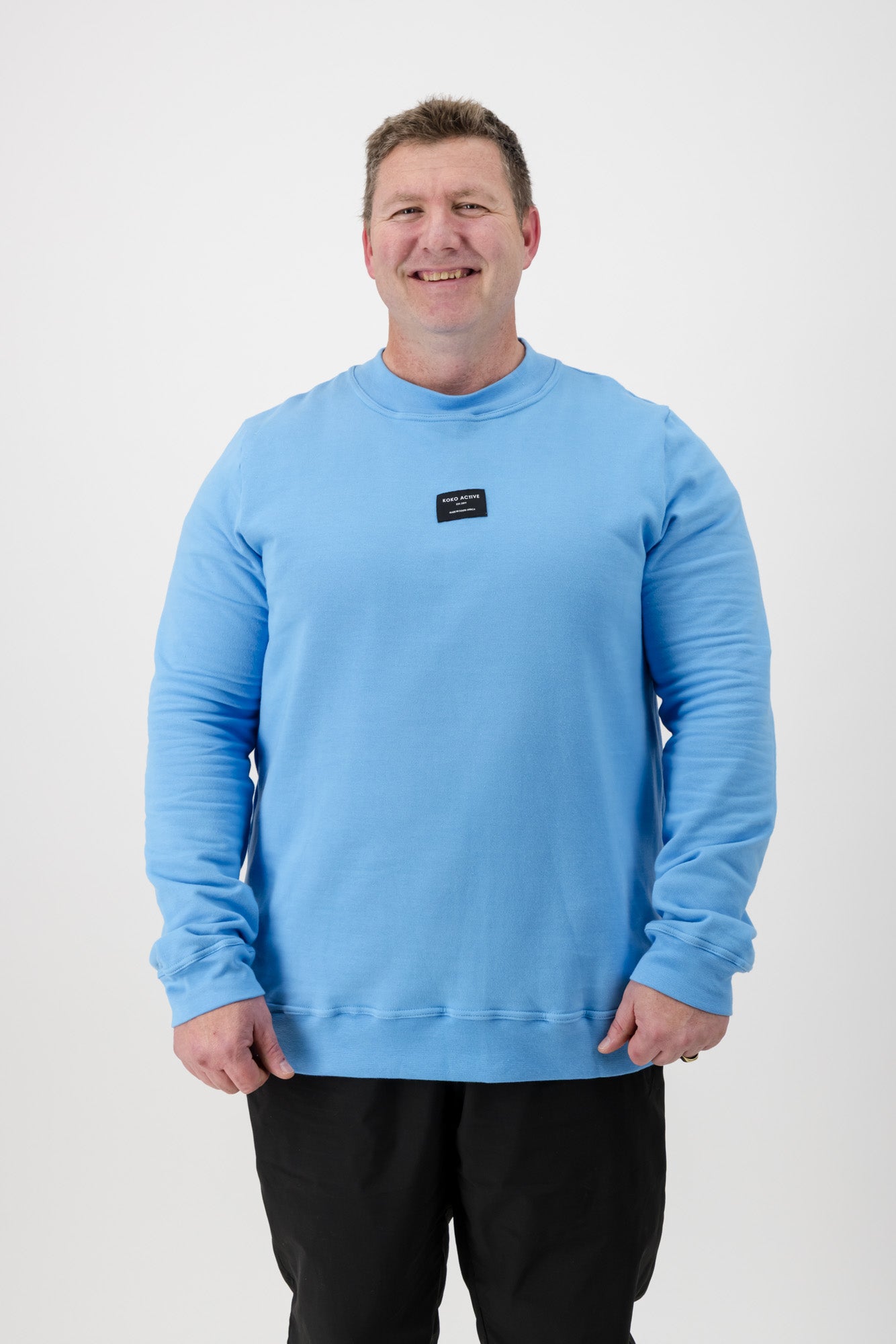 Mens Sky blue sweater