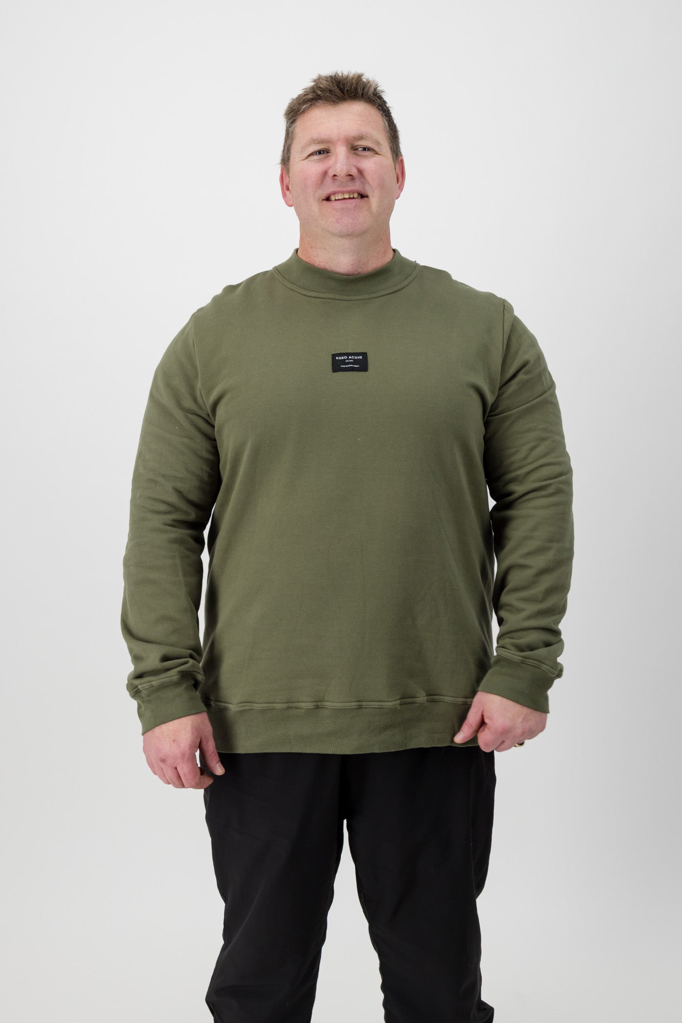 Mens Olive Green sweater