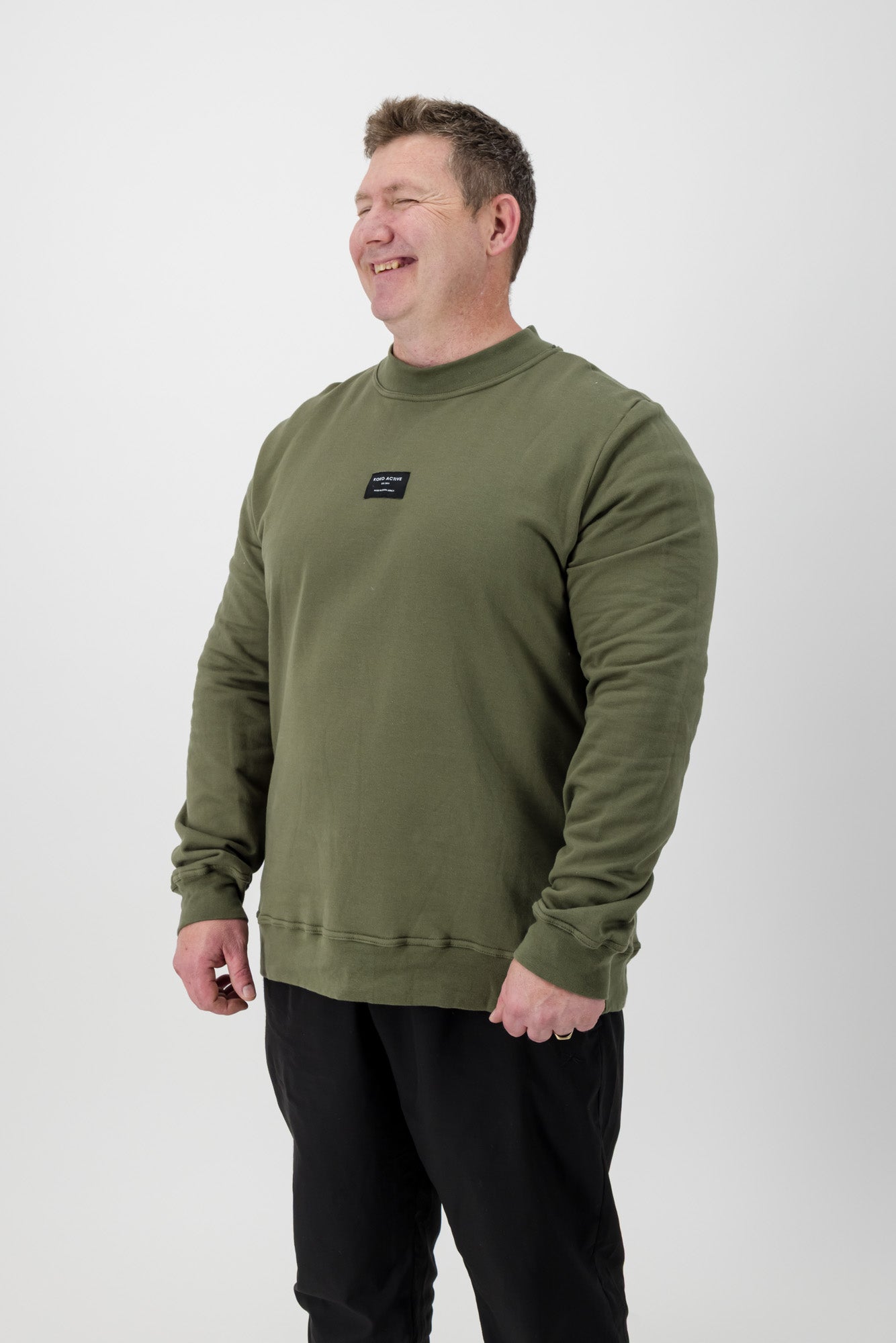 Mens Olive Green sweater