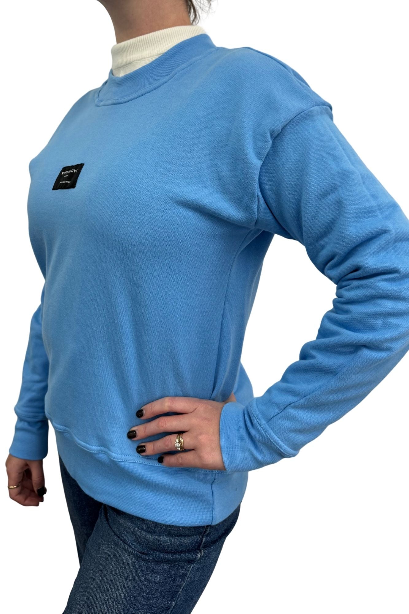 Ladies sky blue sweater