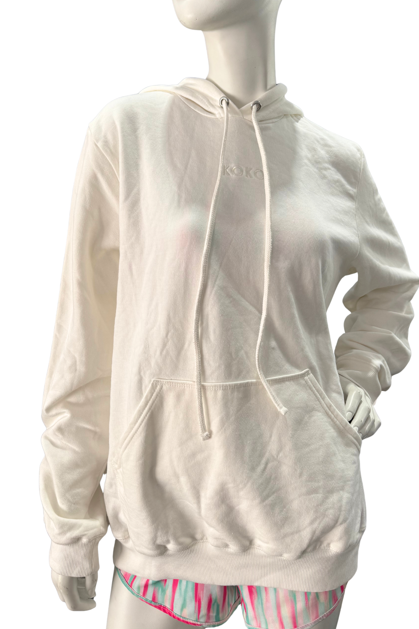 Cream Hoodie