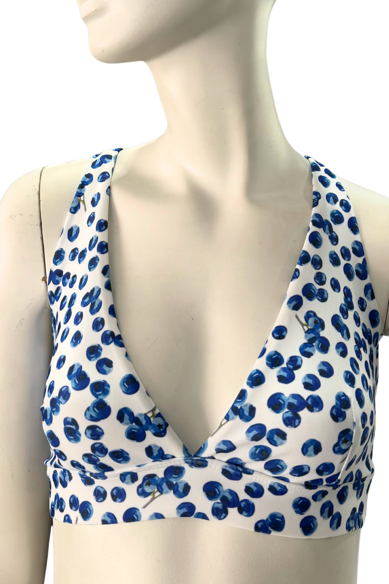 Blueberry Bikini Top