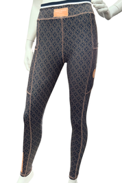 Navy Mono Leggings SAMPLE
