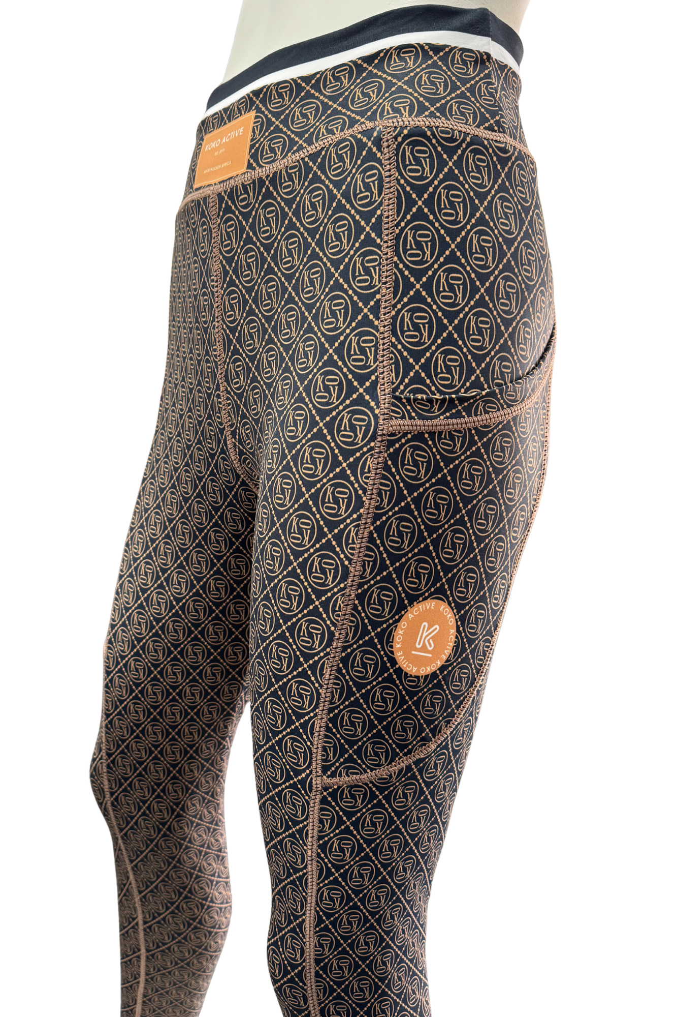 Navy Mono Leggings SAMPLE