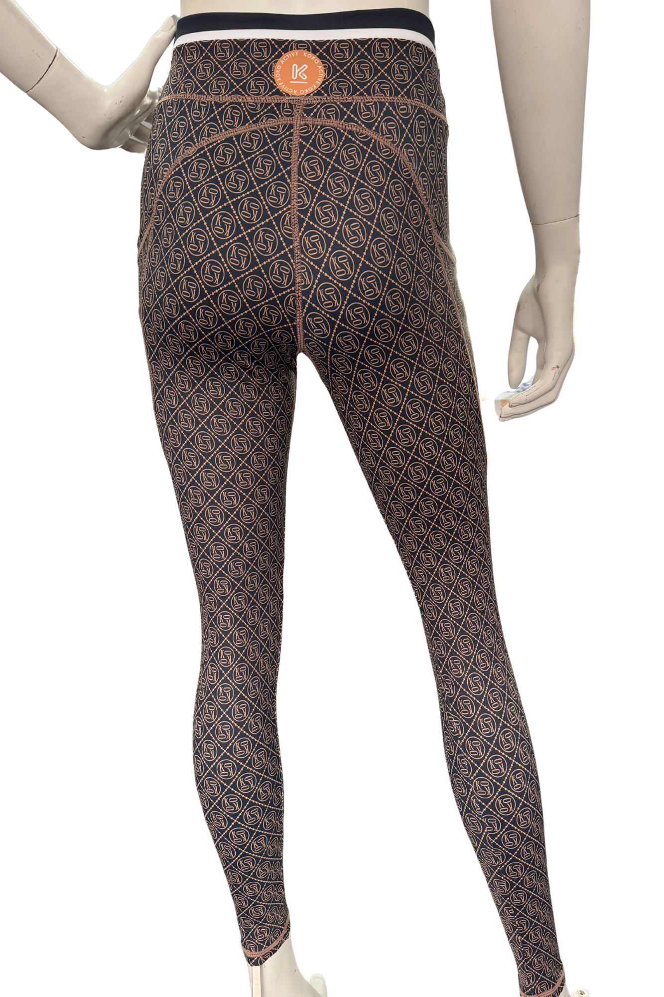 Navy Mono Leggings SAMPLE