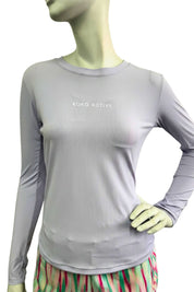 Lilac long sleeve top