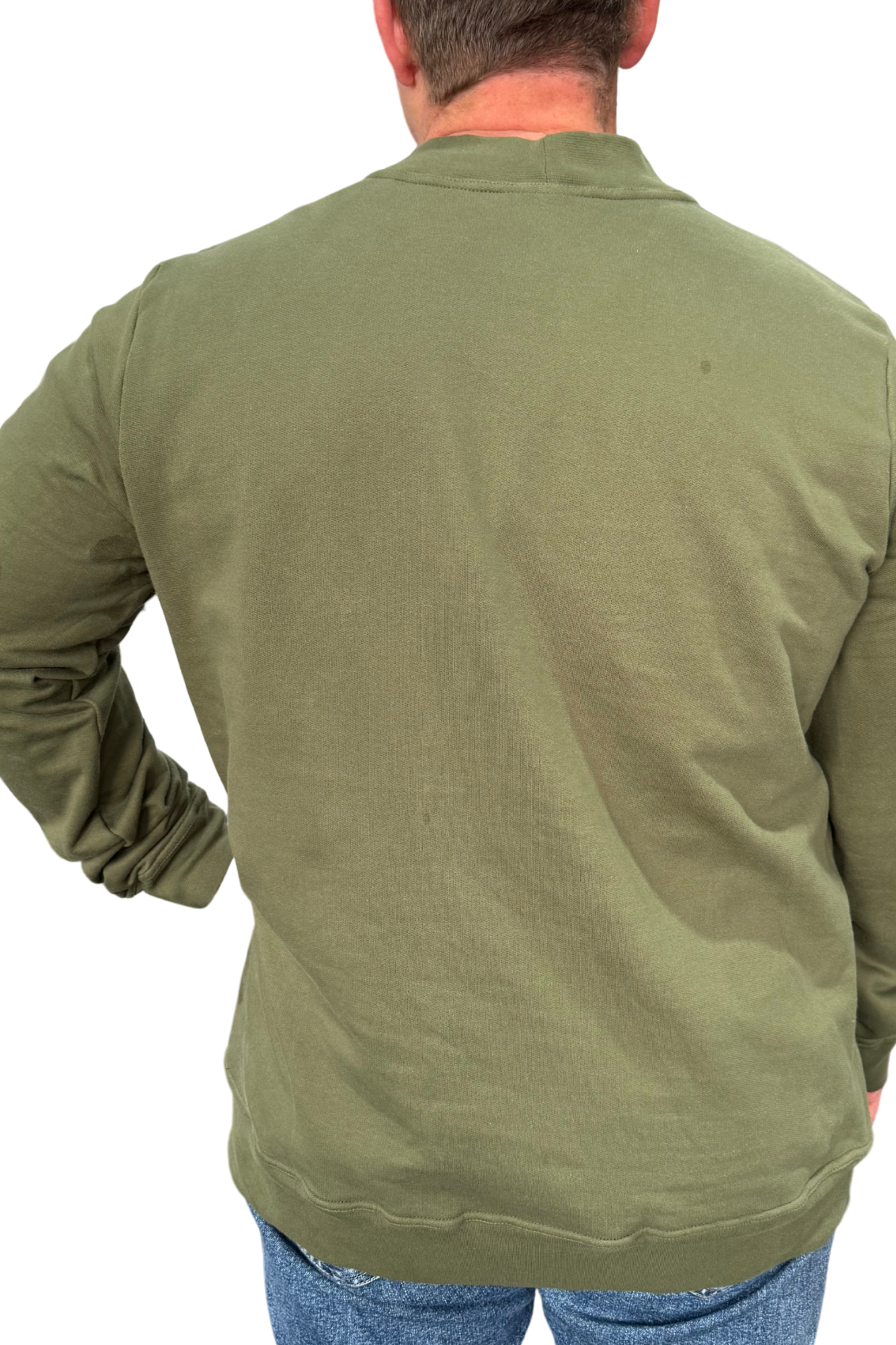 Mens Olive Green sweater