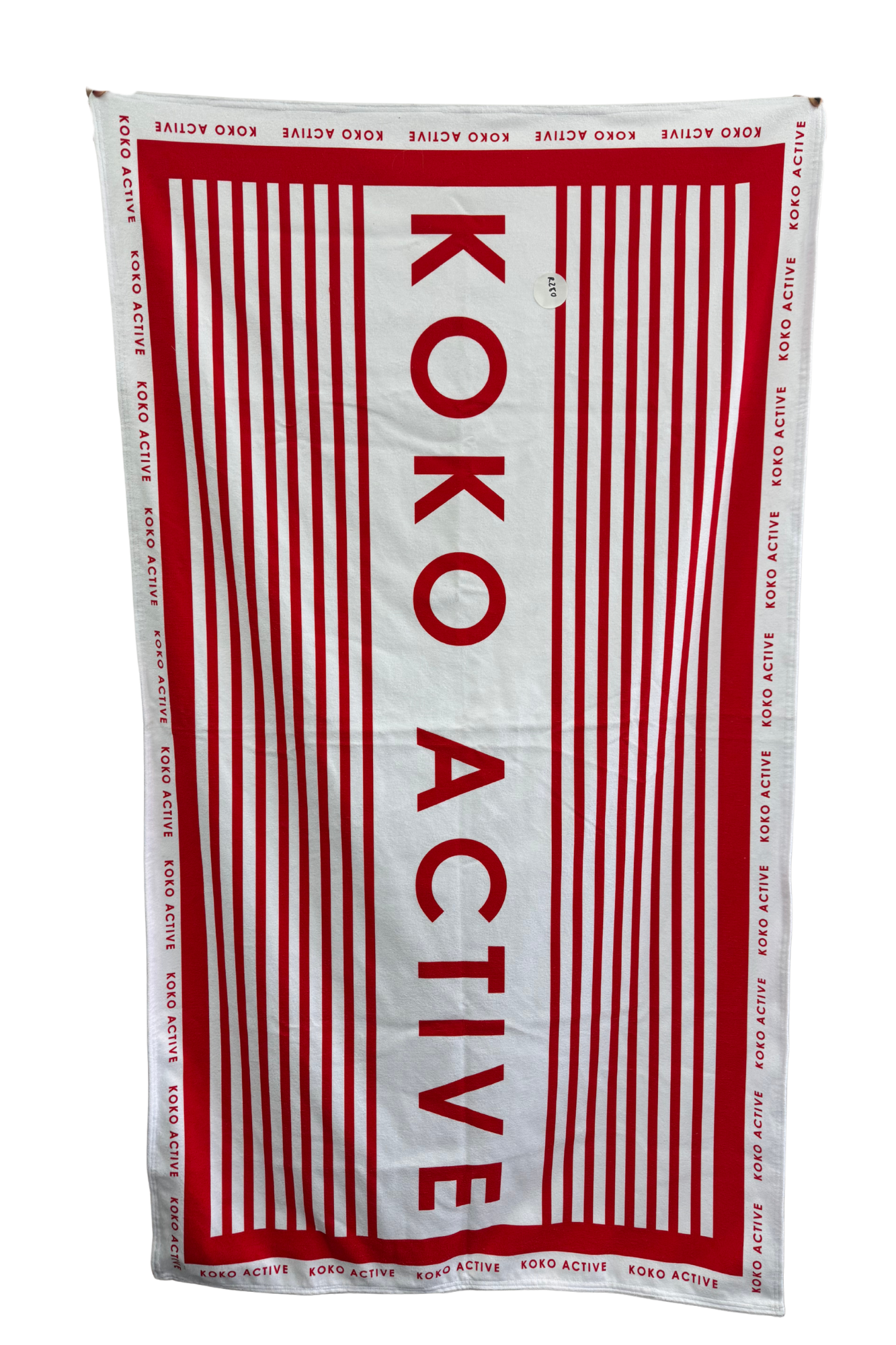 Red Microfibre Towel