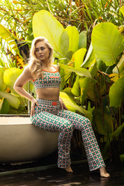 MATCH POINT Flared Leggings