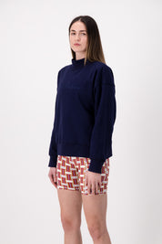 Forever Woven Navy Sweater