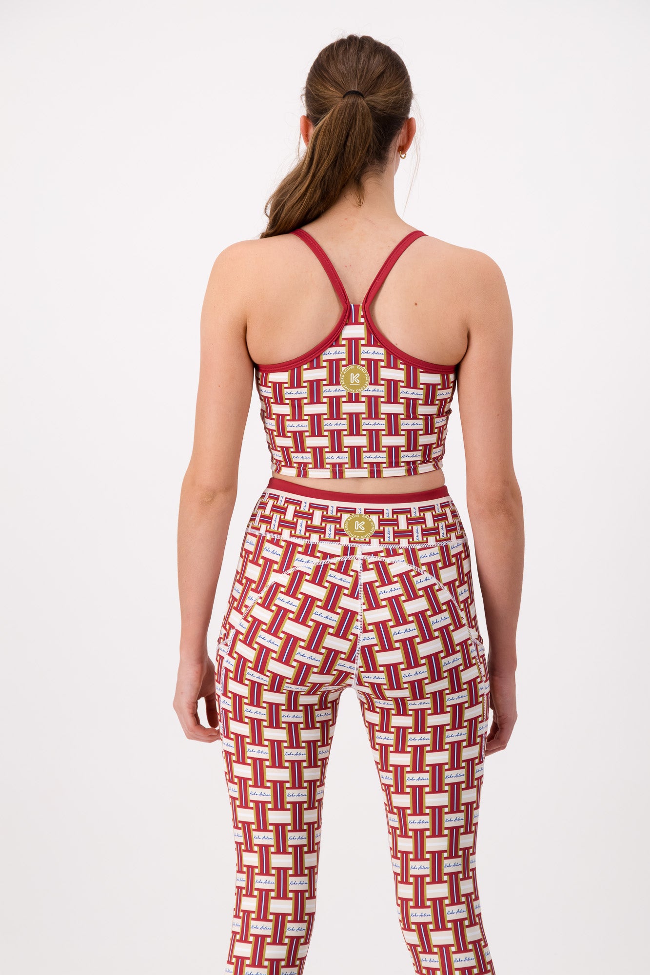 Forever Woven Rhubarb Tank Sports Bra