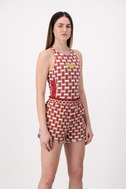 Forever Woven Runners Tank Top