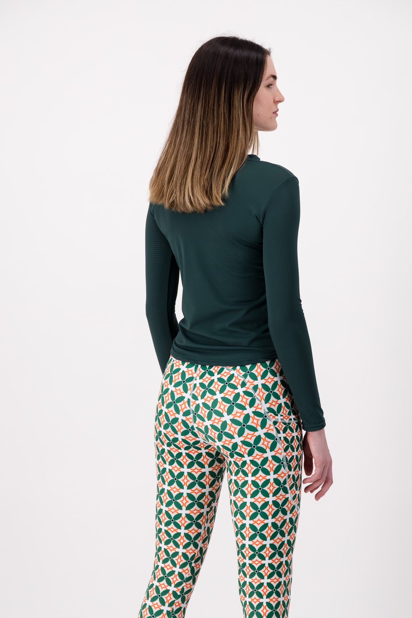 Forest Green active long sleeve