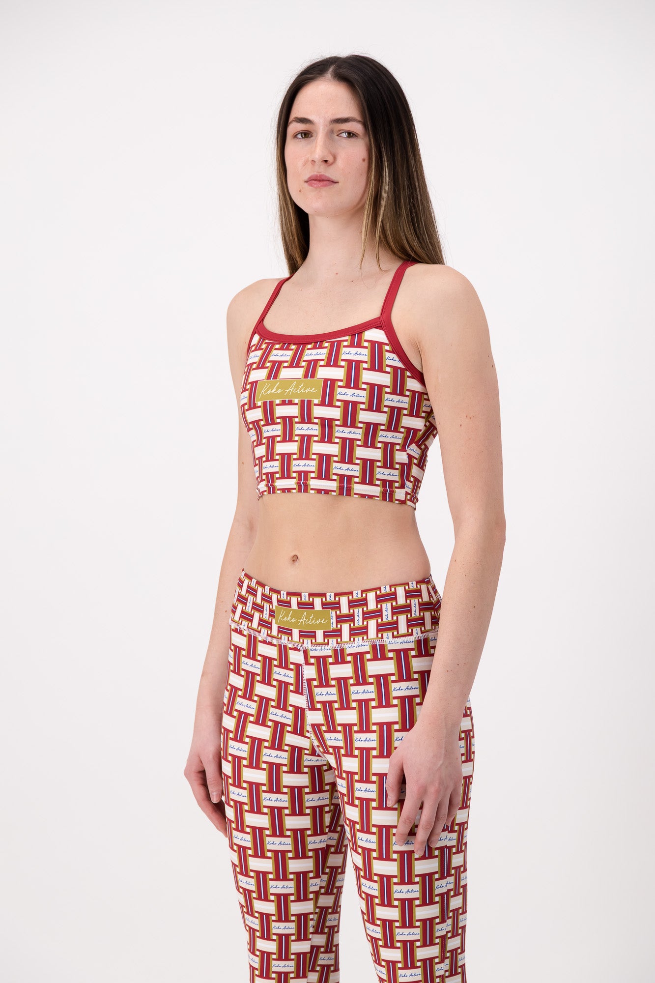 Forever Woven Tank Sports Bra