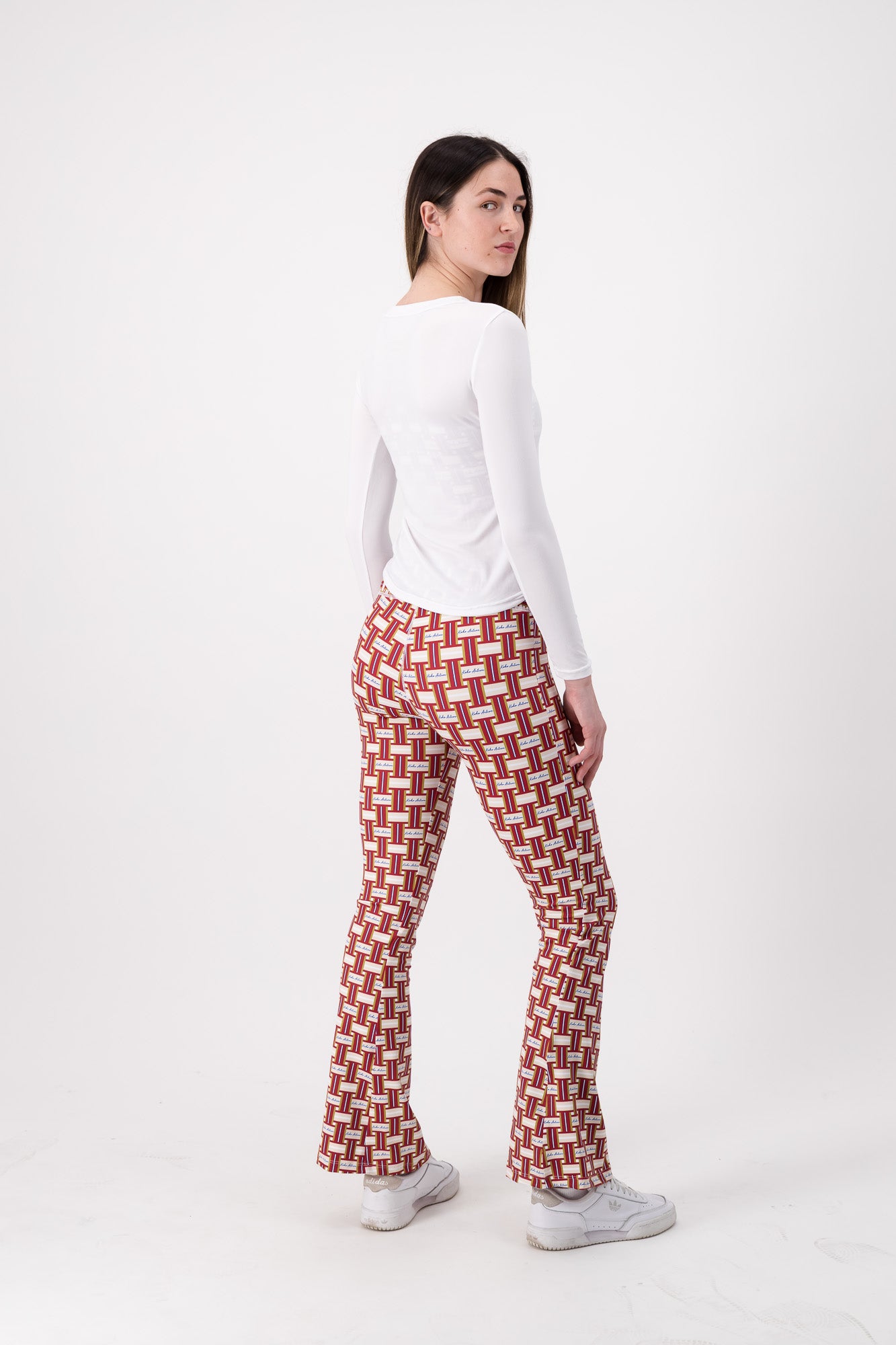 Forever Woven Flared Leggings