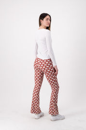 Forever Woven Flared Leggings