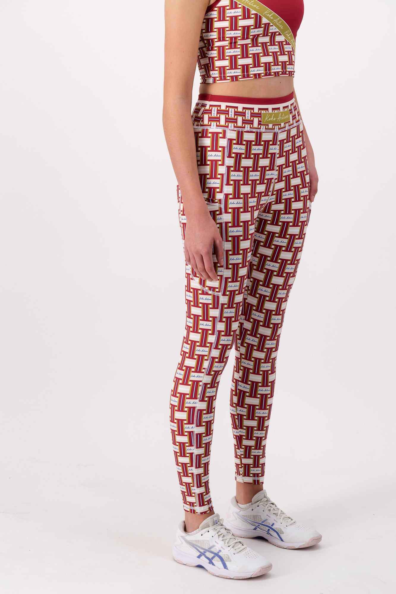 Forever Woven 7/8 High Waisted Leggings
