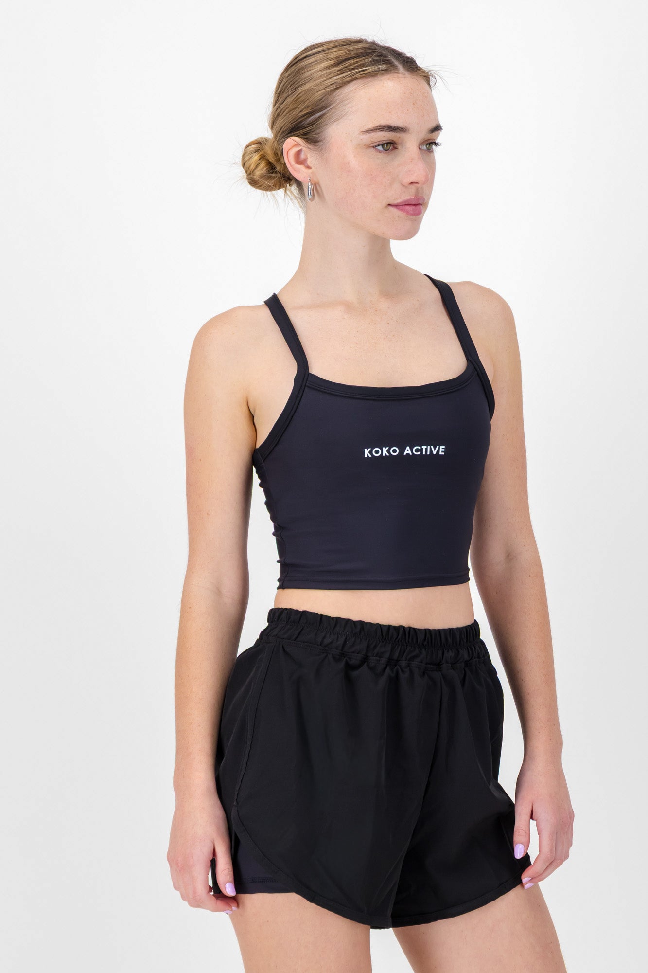 Basic Racer Back Tank Sports Bra