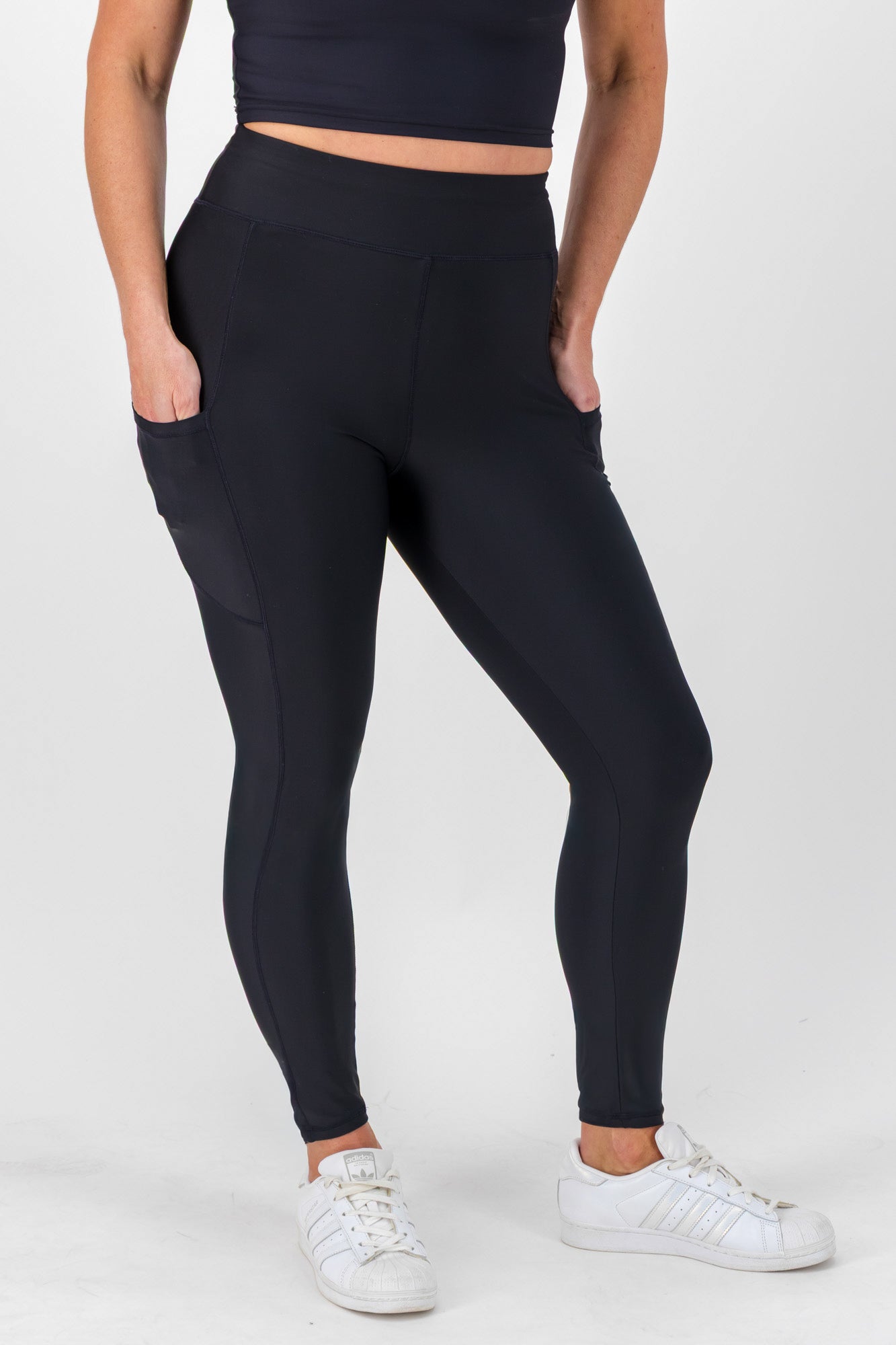 Basic 7/8 High Waisted Leggings