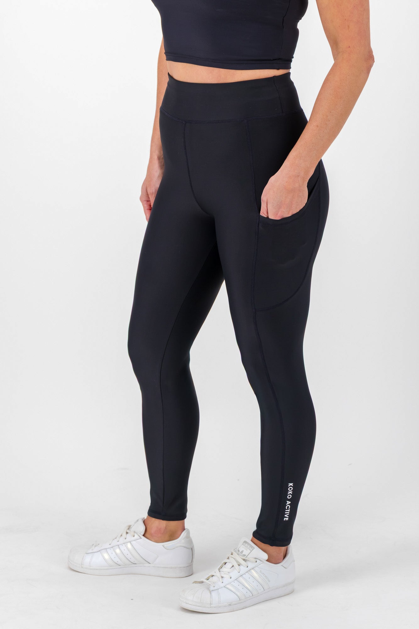 Basic 7/8 High Waisted Leggings