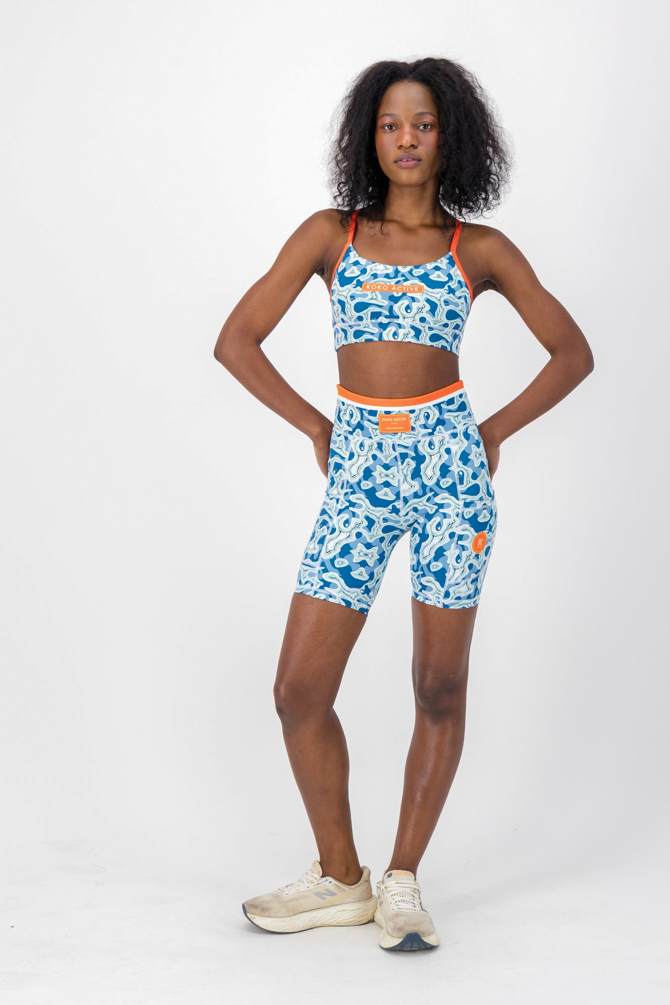 Ocean and Terrains Shorty Shorts