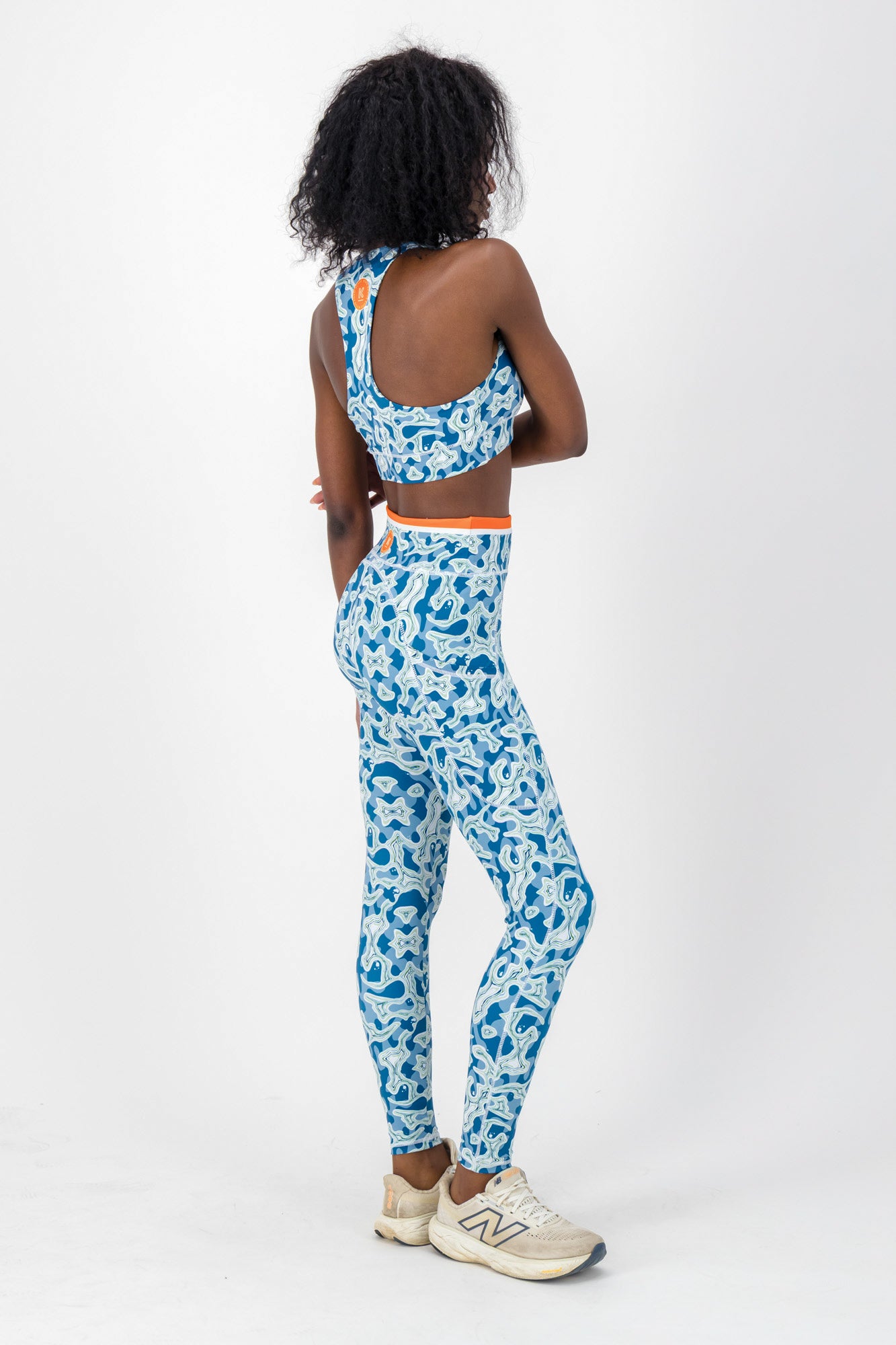 Ocean and Terrains Scoop Sports Bra