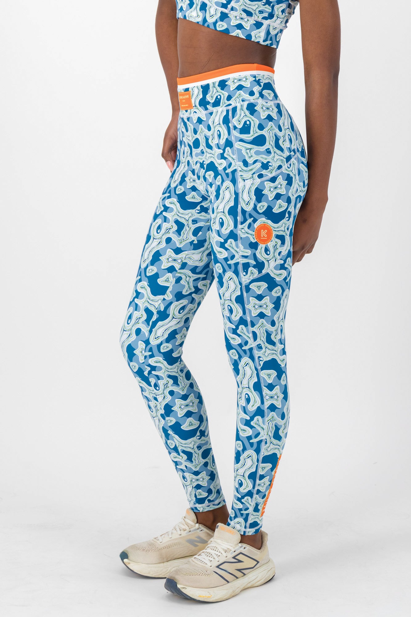 Ocean and Terrains 7/8 High Waisted Leggings