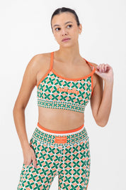 MATCH POINT Racer Back Sports Bra