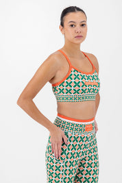 MATCH POINT Racer Back Sports Bra