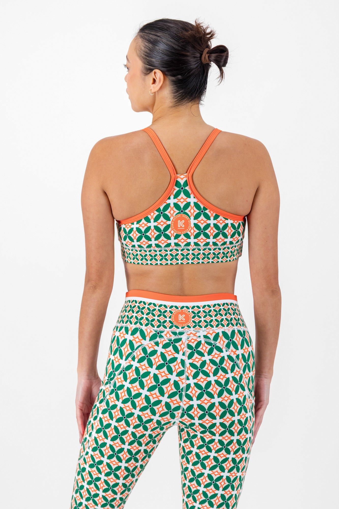 MATCH POINT Racer Back Sports Bra