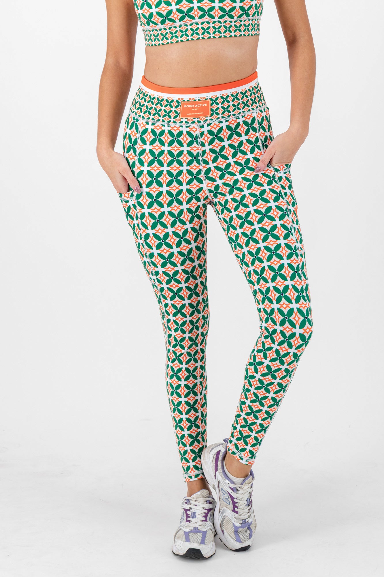 MATCH POINT 7/8 High Waisted Leggings