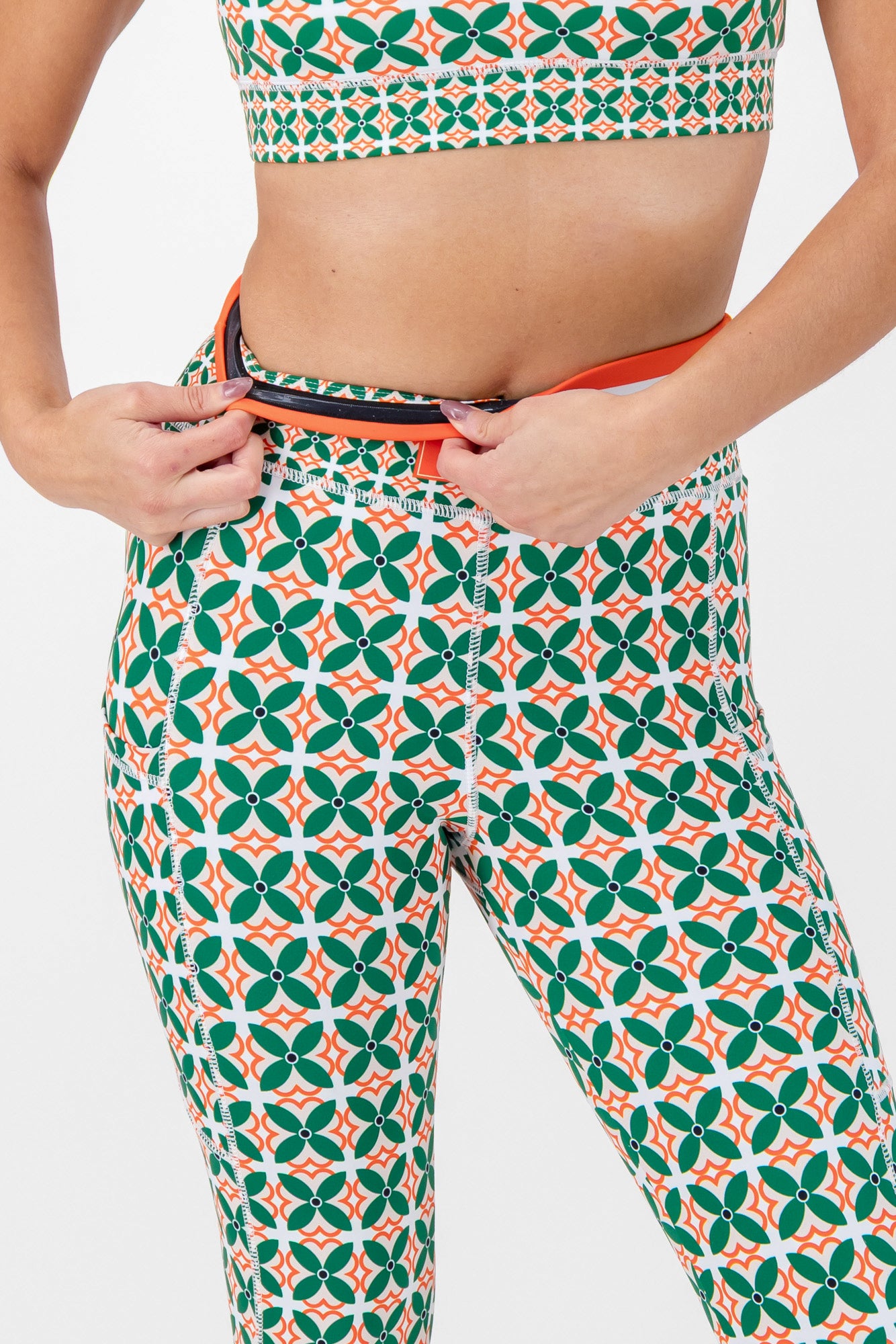MATCH POINT 7/8 High Waisted Leggings