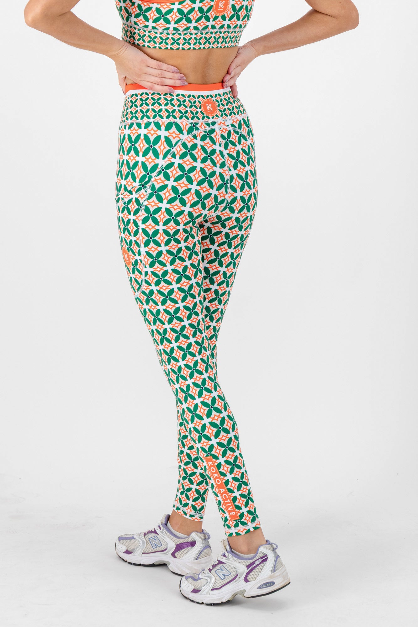 MATCH POINT 7/8 High Waisted Leggings