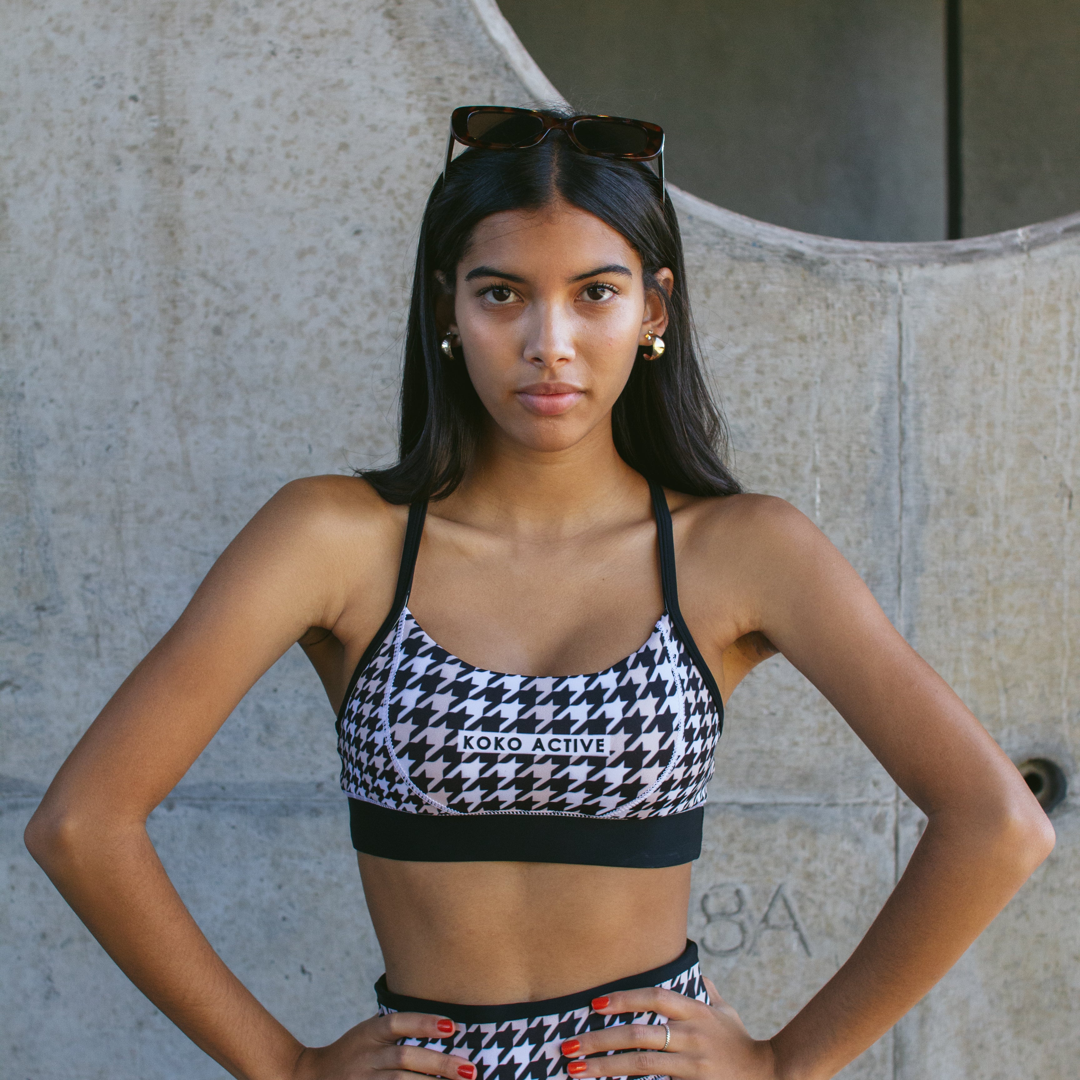 KICKSTART Racer Back Sports Bra - Koko Active SA